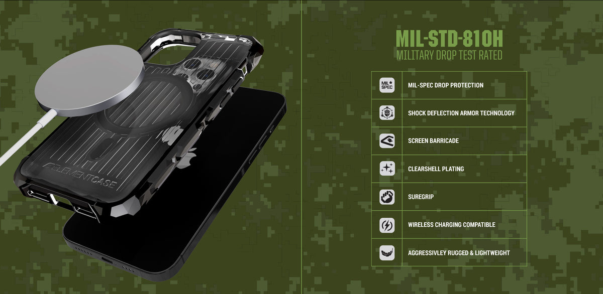 Element Case Special Ops MAGSAFE iPhone 13 Pro, iPhone 13 Pro Max, iPhone 13 Mini (2021)