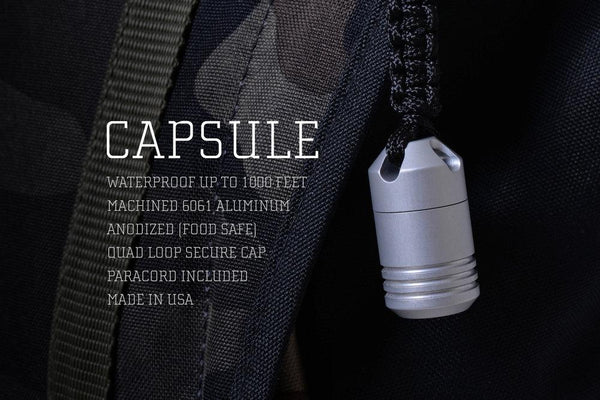 DANGO CAPSULE Waterproof Medicine Storage (MADE IN USA) - CaseMotions