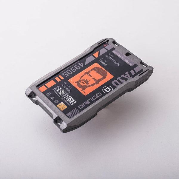 Dango M1 Maverick Wallet - Raw Leather Single Pocket & 4 Pocket Bifold - RFID Block (Made in USA) - CaseMotions