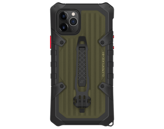 Element Case BLACK OPS ELITE Case for iPhone 11 Pro, iPhone 11 Pro Max (2019) in 3 colors (Black, Silver, Olive) - CaseMotions