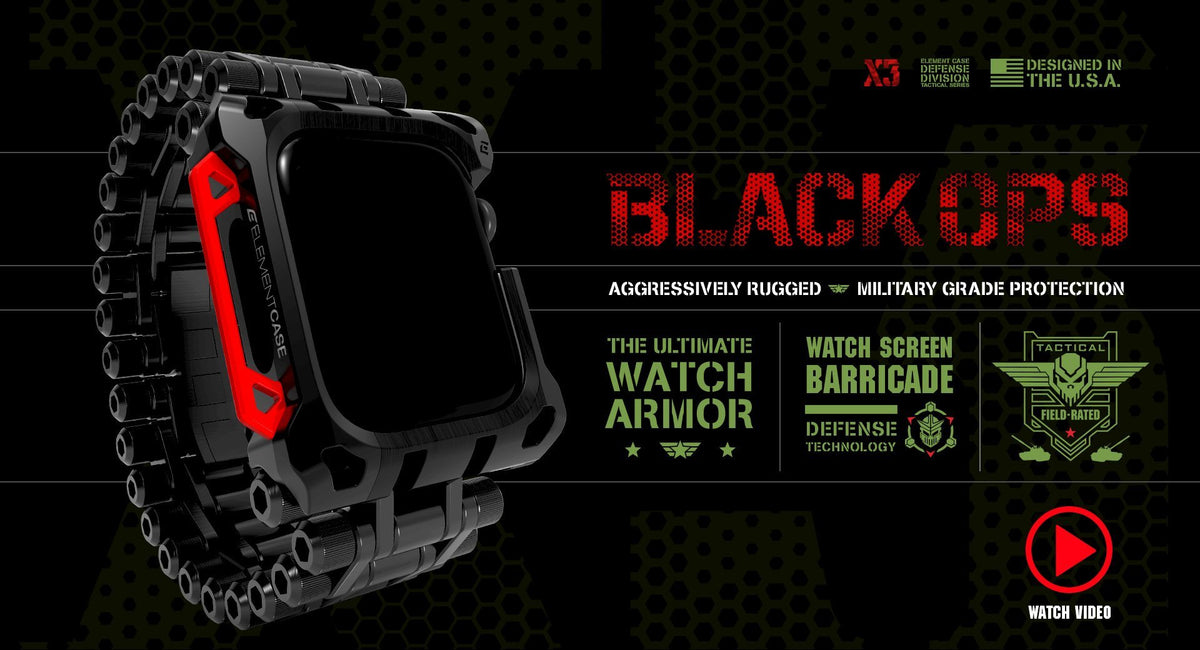 Series Apple Watch Element Case Element Case Black Ops Apple Watch