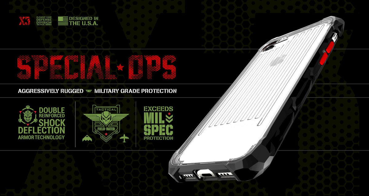 Element Case Special Ops iPhone 12/12 Pro, iPhone 12 Pro Max, iPhone 12 Mini (2020) - CaseMotions