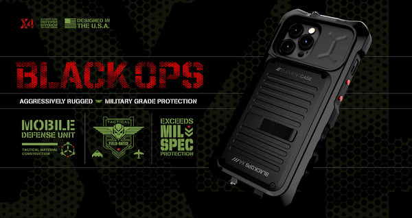 Element Case BLACK OPS  iPhone 13 Pro & iPhone 13 Pro Max - Black & OD Green