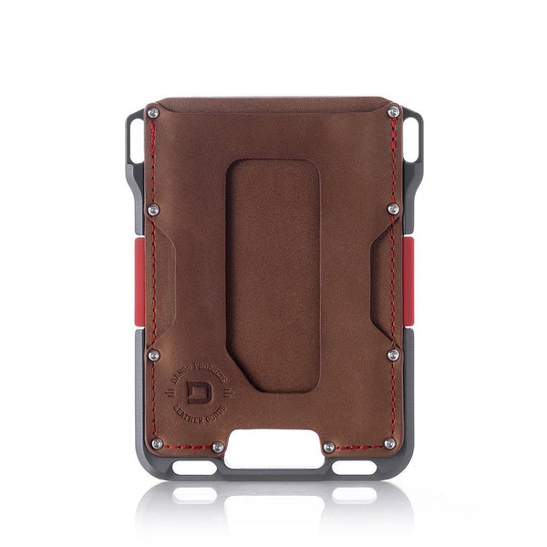Dango M1 Maverick Wallet - Single Pocket Leather  - RFID Block (Made in USA) - CaseMotions