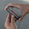 Dango M1 Maverick Wallet - Raw Leather Single Pocket & 4 Pocket Bifold - RFID Block (Made in USA) - CaseMotions