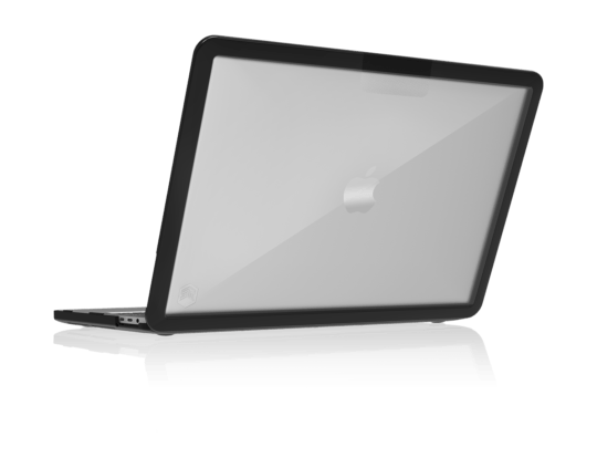 STM DUX MacBook Pro 13″ 2016-2020 - 2 colors (Black & Clear) - CaseMotions