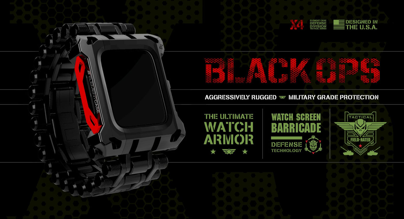 NEW BLACK OPS APPLE WATCH BAND FOR Apple Watch 7 - 45mm